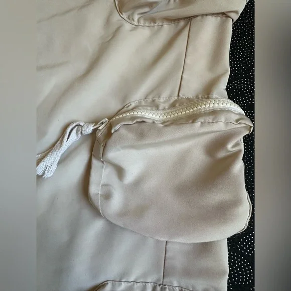 WHOISJACOV Cargo Pants Tan Travis Scott Men’s XL Street Wear Urban Preppy - Picture 12 of 13